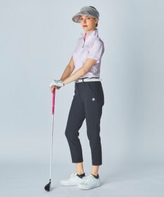 FILA GOLF／marie claire 【Marie claire sports】小花柄ハーフジップ半袖シャツ