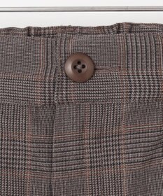 J.PRESS YORK STREET 【UNISEX】チェックテーパードパンツ