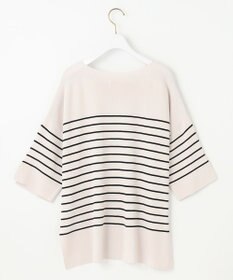 ANY SIS 【接触冷感・UVカット・洗える】ビューティクールボートネック プルオーバー