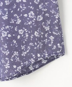 JOSEPH ABBOUD 【洗える】フラワーモチーフストレッチ シャツ