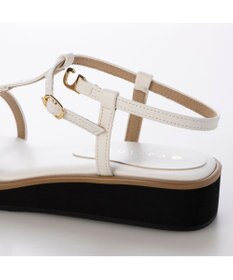 MODE ET JACOMO <carino>厚底Tストラップサンダル