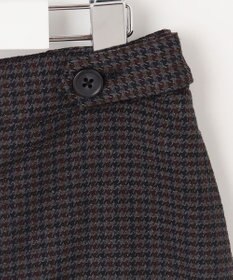 J.PRESS LADIES 【洗える】30/2 TR ドビー ガンクラブ ボックスプリーツ スカート