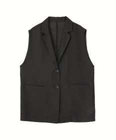 Green Parks メッシュフレンチスリーブジレ