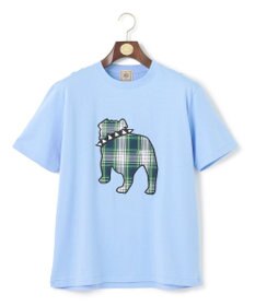 J.PRESS MEN 新色登場！【毎シーズン大好評】【UNISEX】ファブリックワッペン バックブルTシャツ