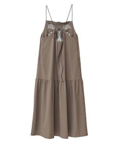 Green Parks ■ＥＳＣＡＲ　フロントレースキャミワンピース