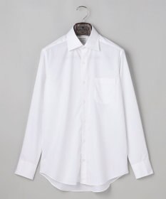GOTAIRIKU 【形態安定】PREMIUMPLEATS_セミワイドカラー _織柄_通年ドレスシャツ(25年モデル)
