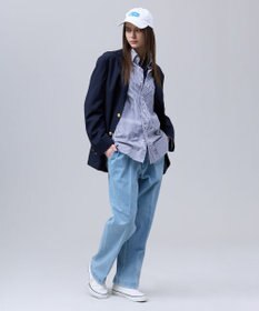 J.PRESS MEN 【J.PRESS ORIGINALS】【UNISEX】Washed Piped Stem DENIM