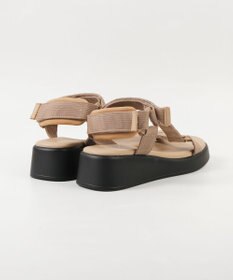 BONTRE 【pied du lapan/ピエドラパン】厚底ベルクロスポーツサンダル/50752ZI