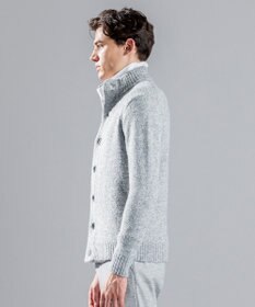 JOSEPH HOMME ツイストメランジ　ニットカーディガン