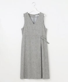 J.PRESS LADIES L 【WEB限定カラーあり】ツイードツイル ジャンパー ドレス