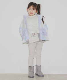 ANY KIDS 【洗濯機OK】中綿リボンコート