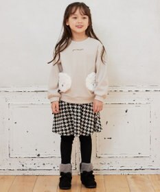 ANY KIDS 千鳥格子柄スカッツ