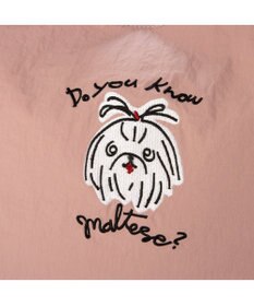 UNBILLION カシュカシュ cachecache / アニマルドローイング刺繍ナイロントート