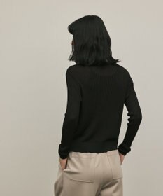 GRACE CONTINENTAL ハイゲージラメニットカーディガン