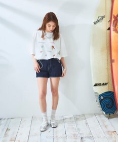 OP／FILA 【Ocean Pacific×ハローキティ】ラッシュTシャツ