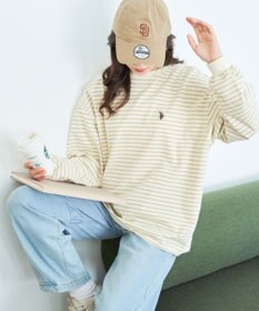 WEGO USPOLOだぼそでカラーロンT