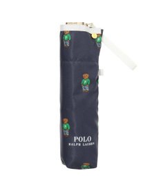 MOONBAT POLO RALPH LAUREN 折りたたみ傘 FLAG BEAR ツイル