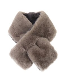 Green Parks リバーシブルフェイクファーティペット