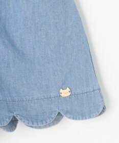 ANY KIDS 裾 スカラップ ショートパンツ