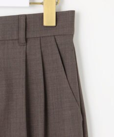 ANY SIS S ウーステッドエステル ワイドパンツ