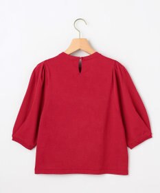 組曲 クルミボタン5分袖ニット