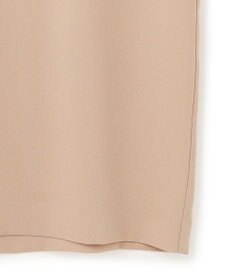 BEIGE， FLEUR / 異素材ネック ロングワンピース