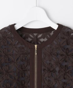 自由区 S 【SHIHOさん着用・展示会人気No.1・こだわり素材】テープエンブロイダリー ブルゾン