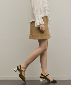 GRACE CONTINENTAL ラインembミニスカート