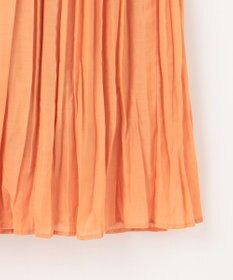 自由区 【接触冷感・洗える】ハンドワッシャープリーツ スカート