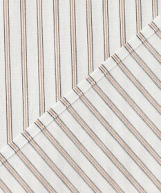 J.PRESS LADIES L ストライプジャージー フリル襟 カットソー