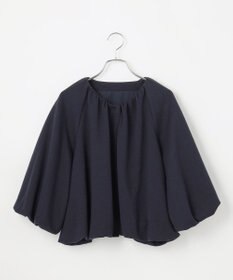 #Newans 【セレモニーにも/洗濯機可】バルーンヘムライトブルゾン​