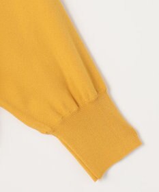 自由区 【洗える】クレープストレッチドルマンスリーブ7分袖 ニット