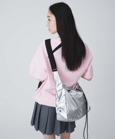 WEGO 【CONVERSE/ユニセックス着用ITEM】別注CONVERSEドローコードショルダーバッグ