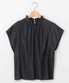 組曲 S 【前後着用可】ギャザーライトデシン ブラウス