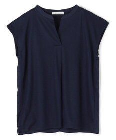 BEIGE， 【WEB限定・洗える】MELISSA / バックシフォンスキッパー半袖トップス