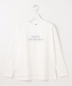 J.PRESS LADIES L ロゴ ロングスリーブ Tシャツ