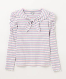 ANY KIDS リボン テレコボーダー Ｔシャツ