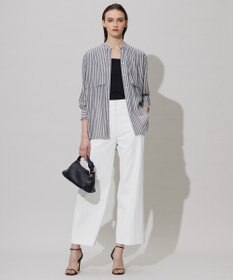 ICB 【接触冷感・UVカット・透け防止・吸水速乾・洗える】 シェルタリングドライオックス ワイドパンツ