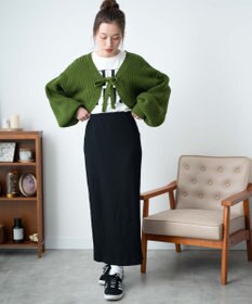 WEGO リボンニットボレロ