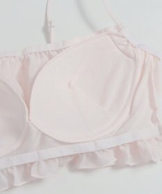 WEGO 【ブラトップ＆ショーツセット】Liliane　Ciel　シフォンフリル