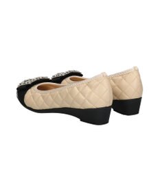 Bridget Birkin ＜3E＞【Bridget Birkin Walk】キルティングビジューリボンウォーキングパンプス