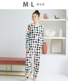 tsumori chisato SLEEP ツモリチサト パジャマ 綿100%(本体) 天竺素材 長袖 長ズボン レディース UDX598 /ワコール