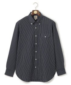 J.PRESS MEN 【KANEMASA JERSEY】【きちんと見え、快適な着心地】ストライプジャージ ボタンダウンシャツ / JAPAN MADE