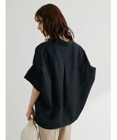 Green Parks 綿麻混スキッパーシャツ