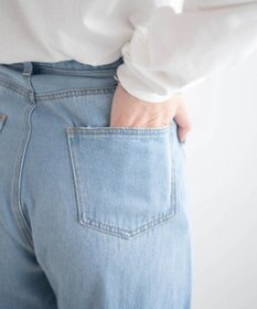 WEGO ルーズストレートデニムパンツ