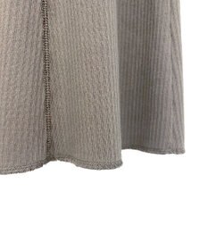 23区 【SLOW/洗える】ワイドリブジャージー フレア スカート