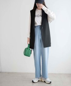 WEGO ルーズストレートデニムパンツ