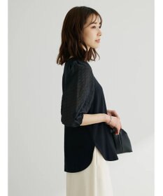 Green Parks ・ＳＵＧＡＲ　ＳＰＯＯＮ　シャーリング袖プルオーバー