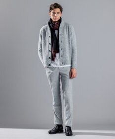 JOSEPH HOMME ツイストメランジ　ニットカーディガン