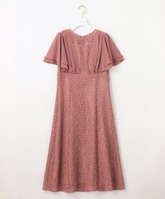 ANY SIS 【Lily Calin】ナローフレアレース ドレス